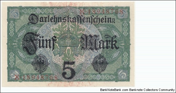 Banknote from Germany year 1917