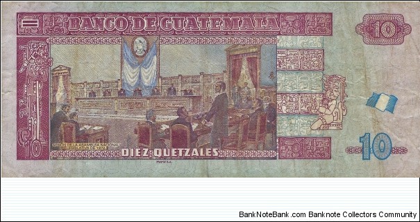 Banknote from Guatemala year 2013