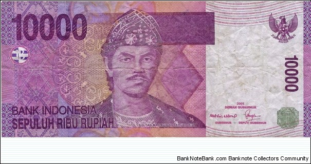 INDONESIA 10,000 Rupiah
2005 Banknote