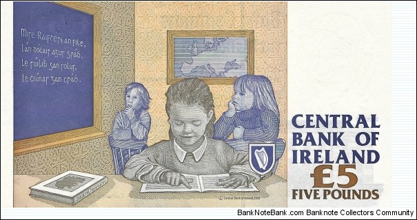 Banknote from Ireland year 1999