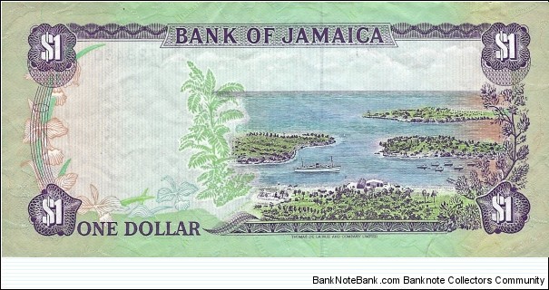 Banknote from Jamaica year 1989