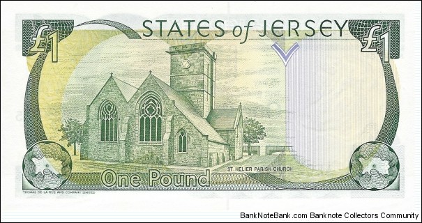 Banknote from Jersey year 2000