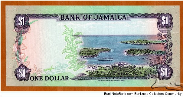 Banknote from Jamaica year 1990