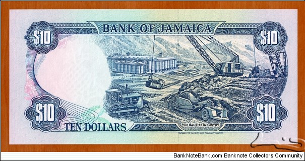 Banknote from Jamaica year 1994