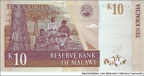 Banknote from Malawi year 1997