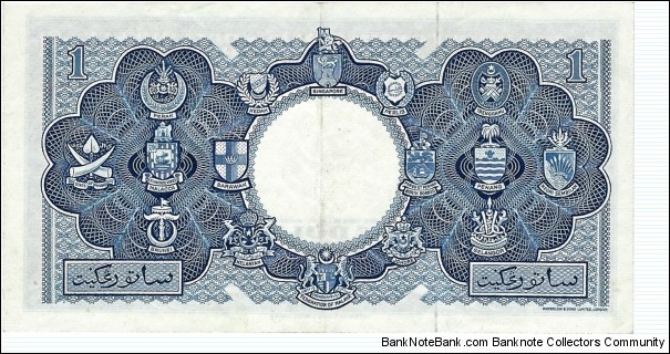 Banknote from Malaysia year 1953