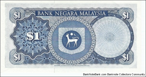 Banknote from Malaysia year 1976