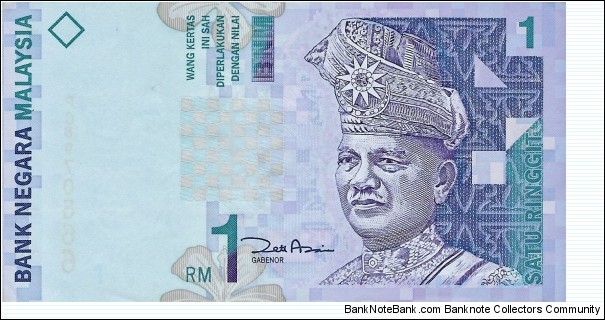 MALAYSIA 1 Ringgit
1998 Banknote