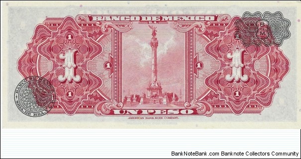 Banknote from Mexico year 1970