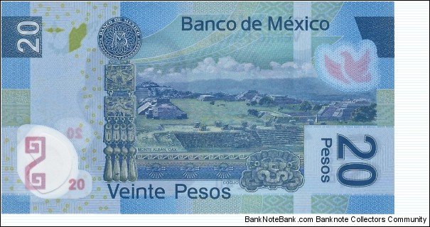 Banknote from Mexico year 2012