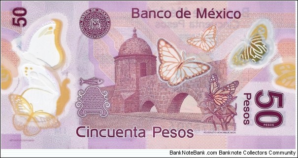 Banknote from Mexico year 2014