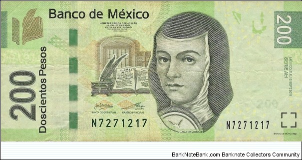 MEXICO 200 Pesos
2011 Banknote