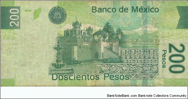 Banknote from Mexico year 2011