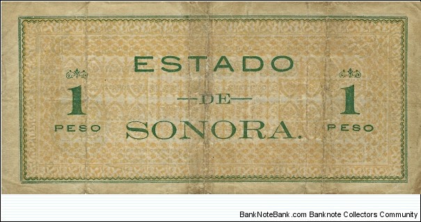Banknote from Mexico year 1913