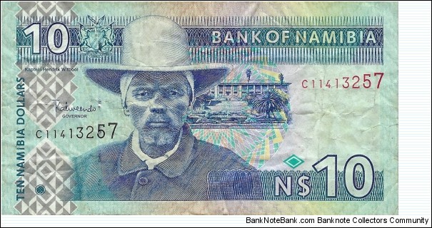 NAMIBIA 10 Dollars Banknote