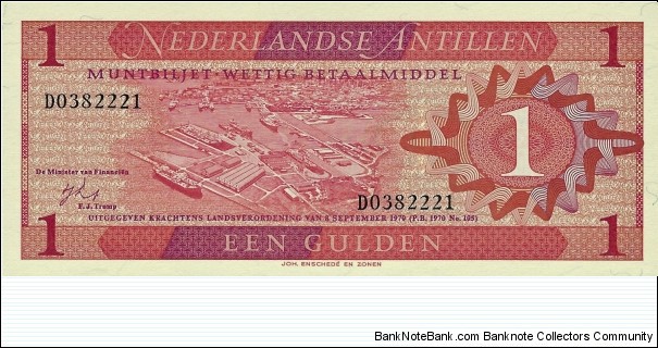 NETHERLANDS ANTILLES
1 Gulden
1970 Banknote