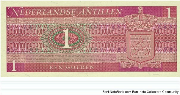 Banknote from Netherlands Antilles year 1970