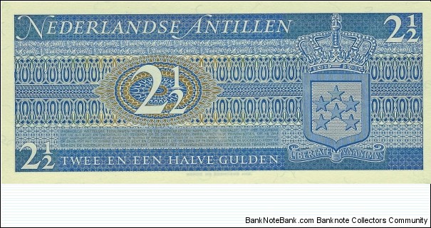 Banknote from Netherlands Antilles year 1970