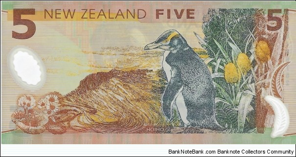 Banknote from New Zealand year 2006