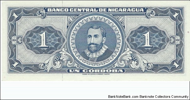 Banknote from Nicaragua year 1968