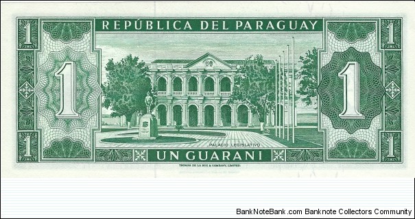 Banknote from Paraguay year 1963