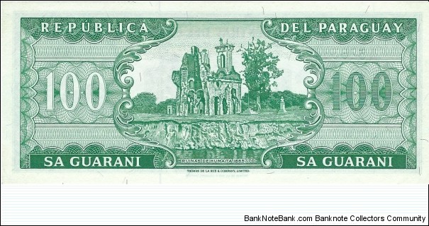 Banknote from Paraguay year 1982