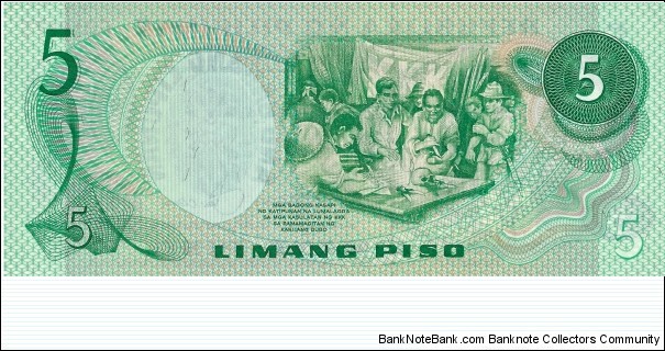 Banknote from Philippines year 1978