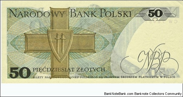 Banknote from Poland year 1979