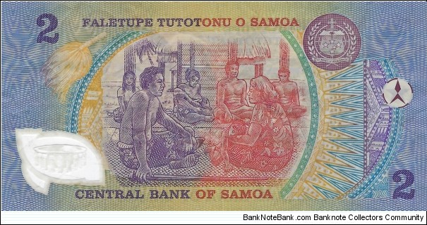 Banknote from Samoa year 1990