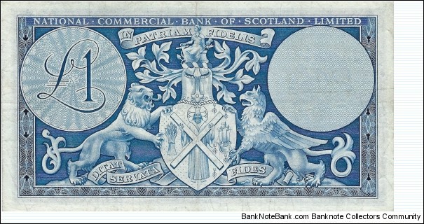 Banknote from Scotland year 1959
