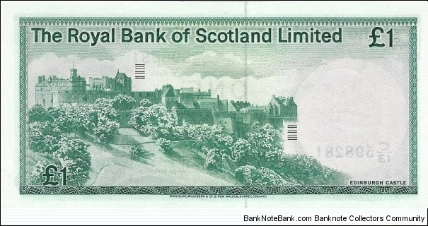 Banknote from Scotland year 1981