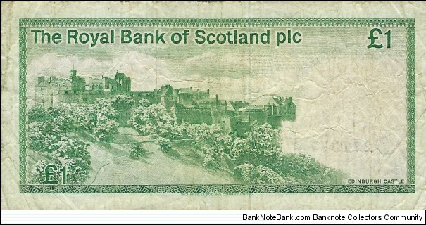 Banknote from Scotland year 1986