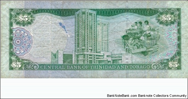 Banknote from Trinidad and Tobago year 2006