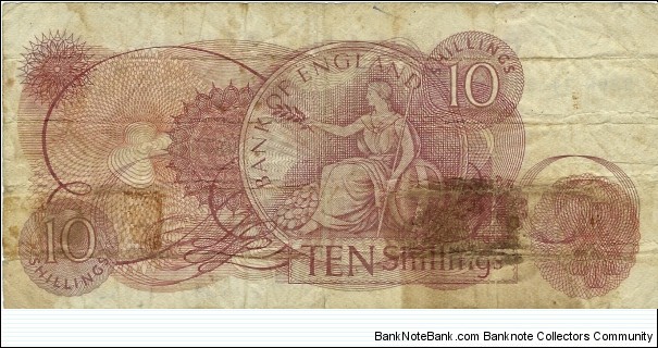 Banknote from United Kingdom year 1966