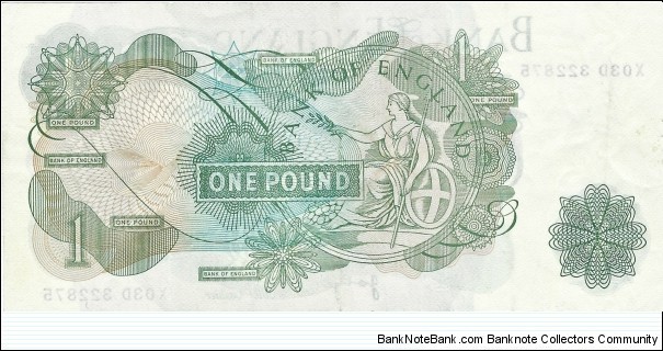 Banknote from United Kingdom year 1970