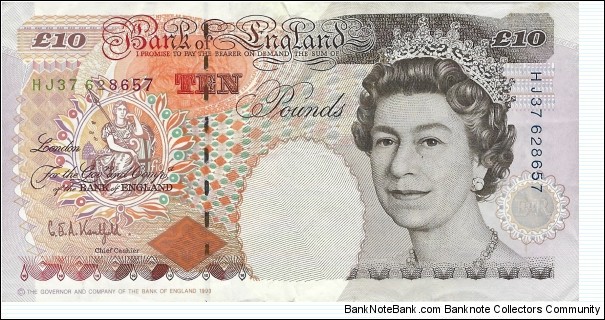 UNITED KINGDOM
10 Pounds  Banknote