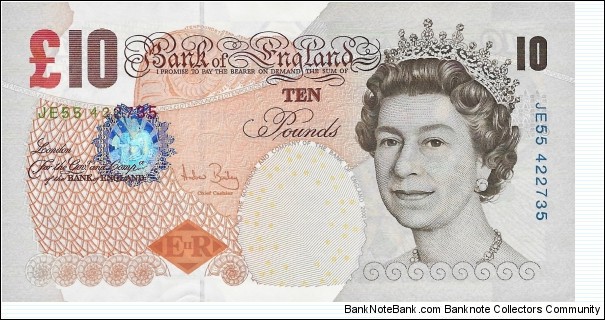 UNITED KINGDOM
10 Pounds  Banknote