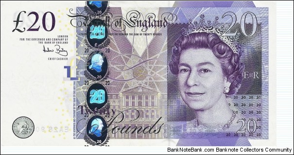 UNITED KINGDOM
20 Pounds Banknote
