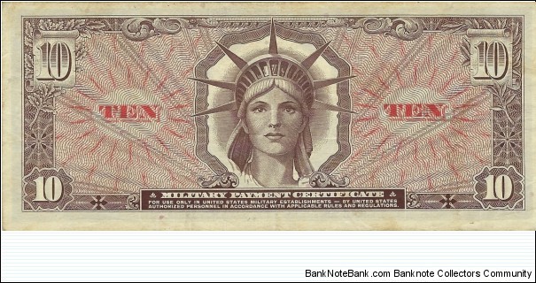 Banknote from USA year 1965