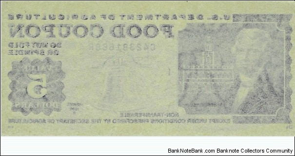 Banknote from USA year 1992
