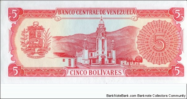 Banknote from Venezuela year 1989