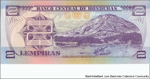 Banknote from Honduras year 2006