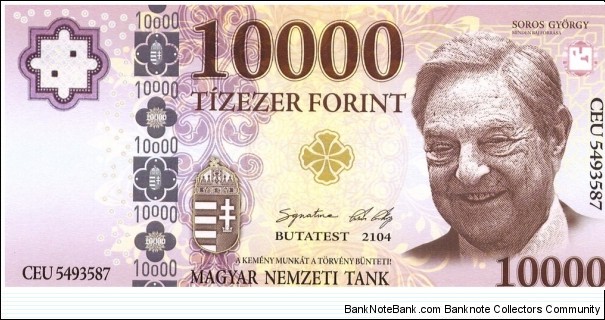 10,000 FFF - Fantasy
 Banknote