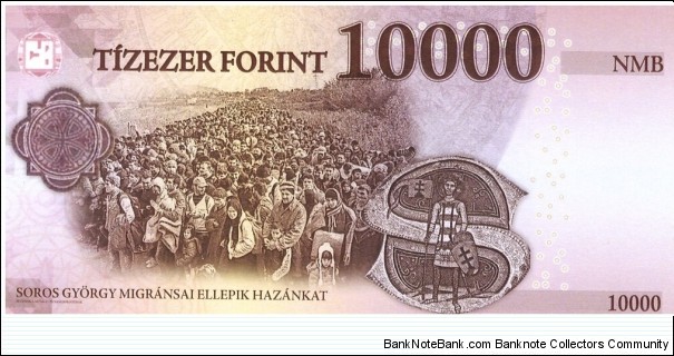 Banknote from Hungary year 2014