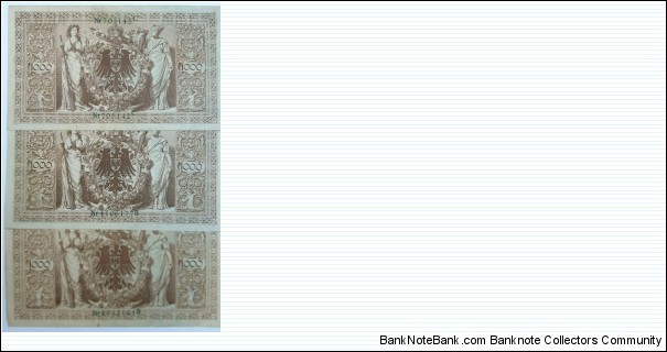 Banknote from Germany year 1919