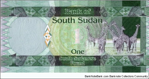 Banknote from Sudan year 2011