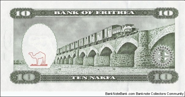 Banknote from Eritrea year 1997