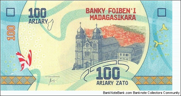 100 Ar - Malagasy ariary Banknote