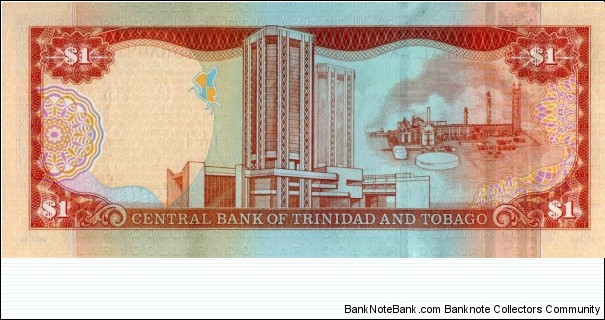 Banknote from Trinidad and Tobago year 2002