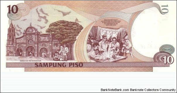 Banknote from Philippines year 1998